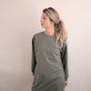 groene sweater jurk dames