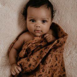 baby swaddle biologisch katoen