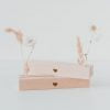 wooden card stand
