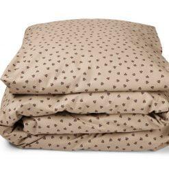 Beige dekbedovertrek