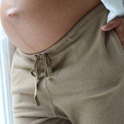 Beige broek vrouw