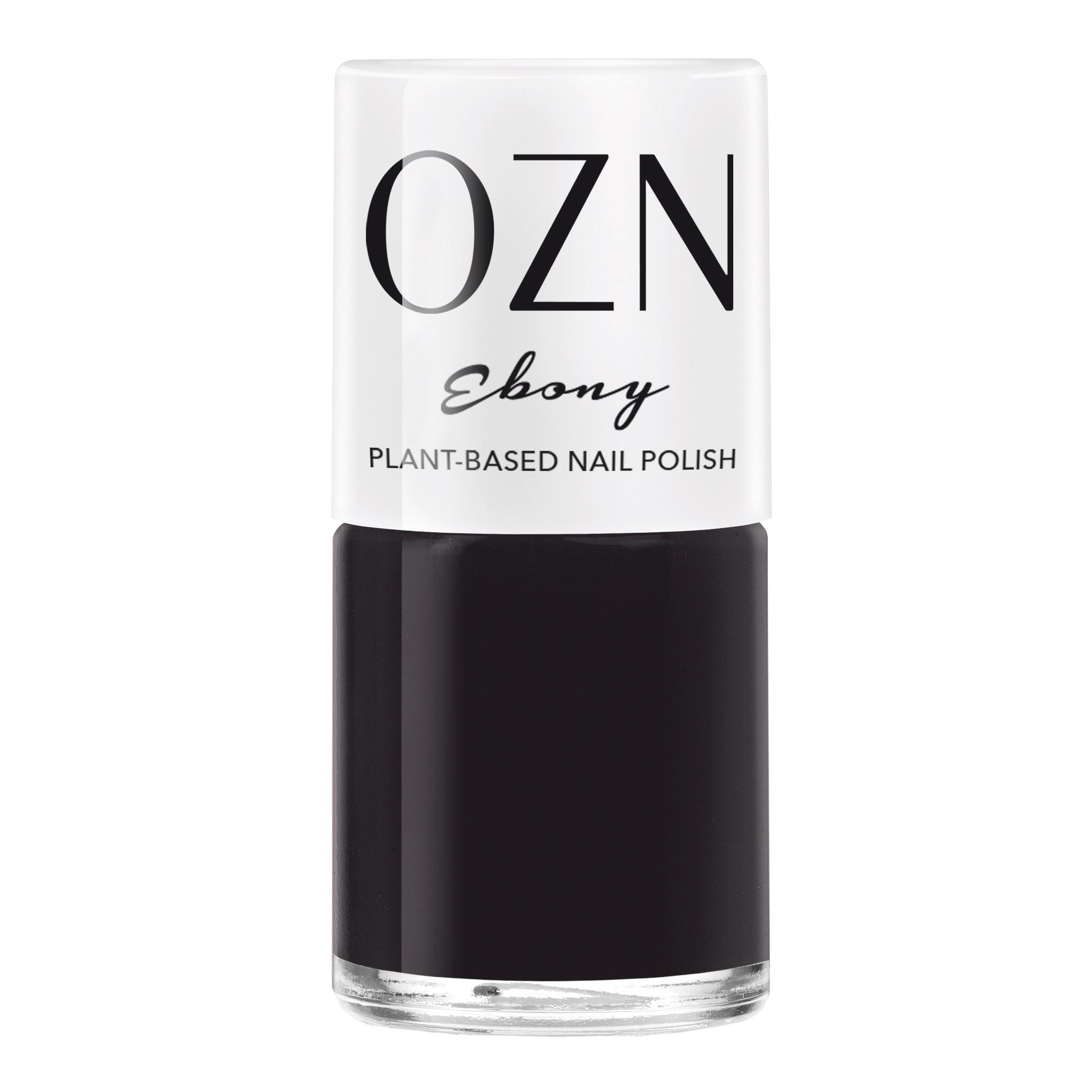 OZN Nagellak Ebony - Glow plantaardige nagellak