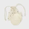 reusable cotton pads white