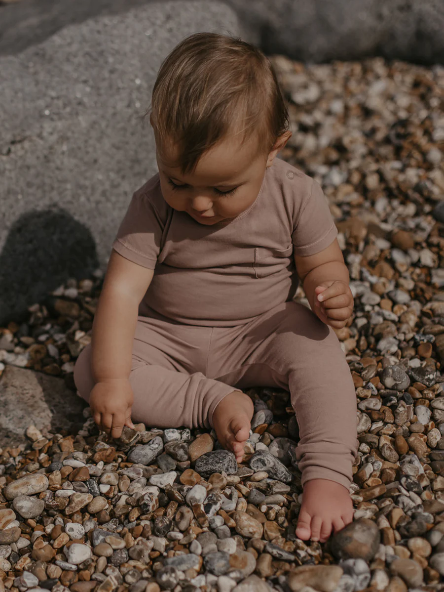 Plant Dyed Legging - Spice - Glow baby legging biologisch katoen