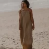 Maxi jurk Sand - Damesjurk