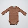 baby romper met lange mouw
