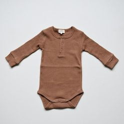 baby romper met lange mouw