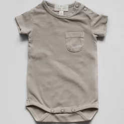 Beige onesie biologisch katoen