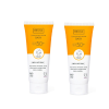 twee tubes natuurlijke zonnebrand kind