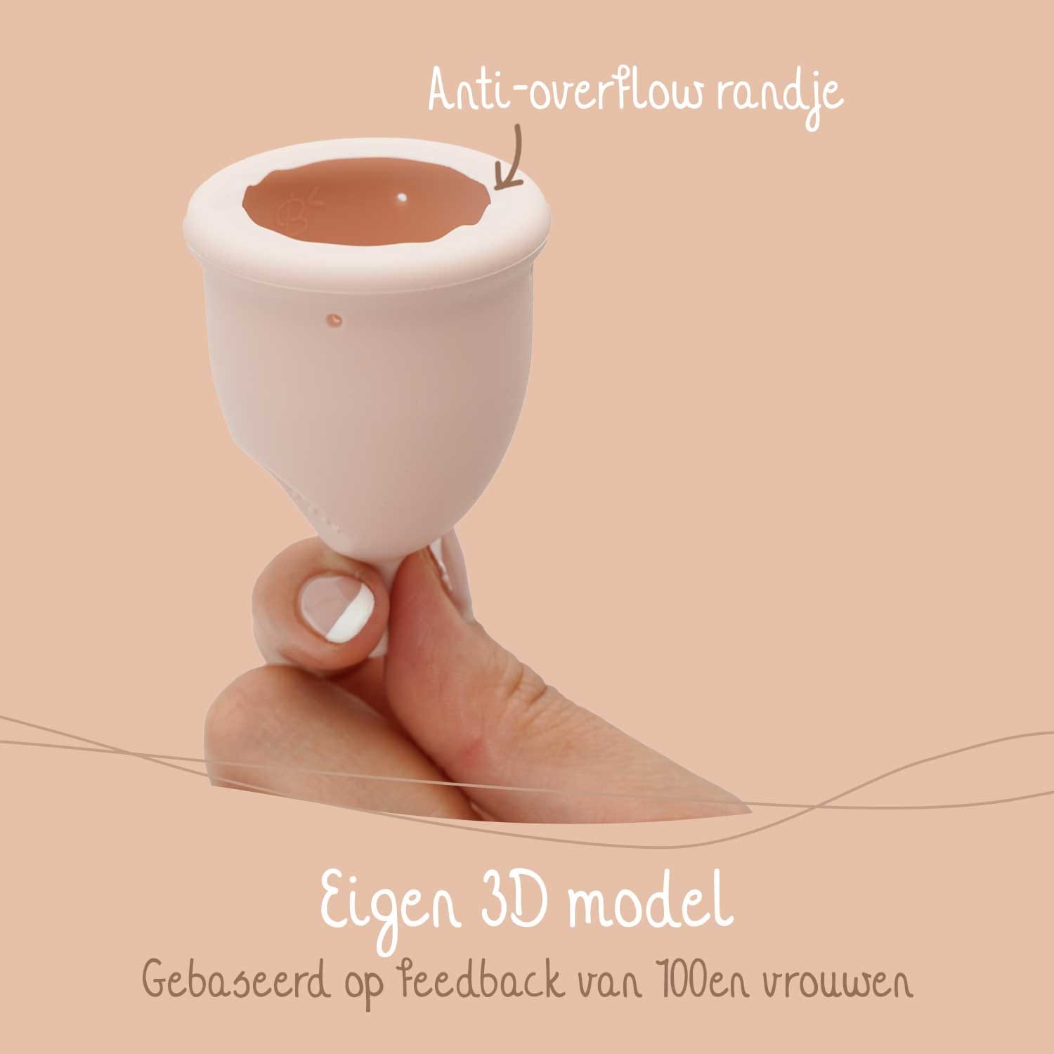 Nachhaltige Menstruationstasse - Glow