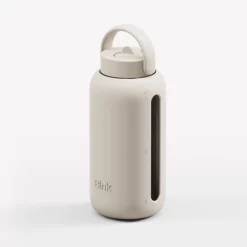 Bink glazen drinkfles Stone
