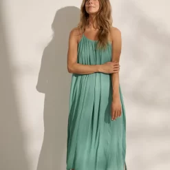 Zachte Midi-Jurk van LENZING™ ECOVERO™ Viscose