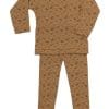 Kinderpyjama 100% biologisch katoen - Toffee