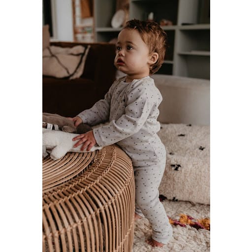 Snoozebaby Pyjama Smokey Green Rainbow Snoozebaby Pyjama Smokey Green Rainbow