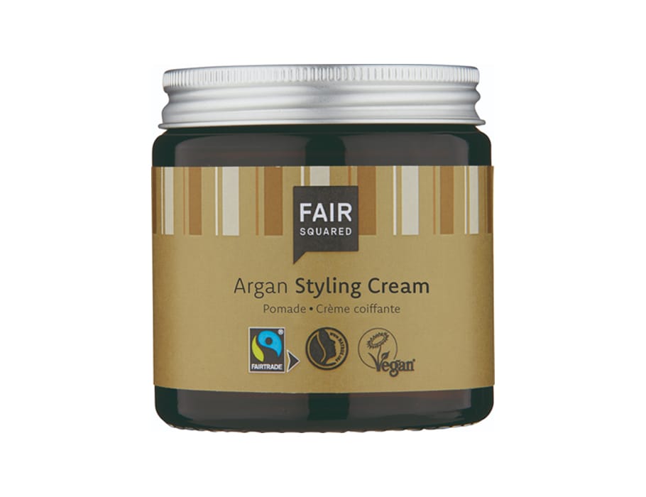 Fair Squared Haarstylingcreme – 100 ml mit Arganöl - Glow Fair Squared Haarstylingcreme mit Arganöl – natürliches Styling für Locken und kurzes Haar