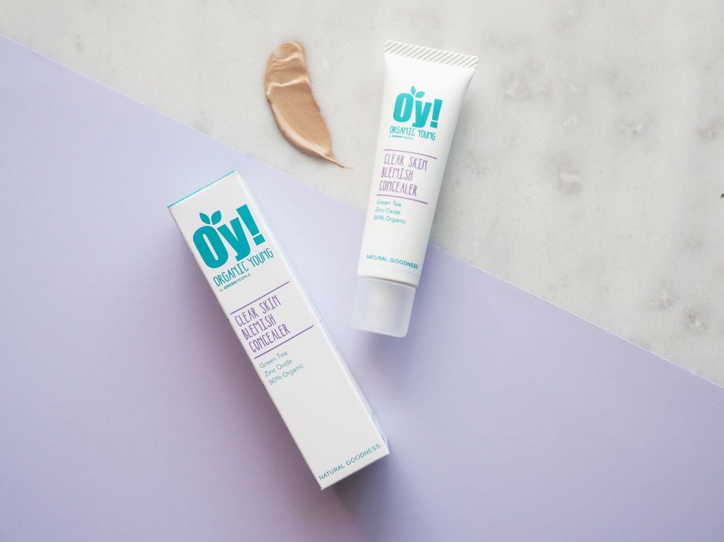 Natural concealer with Tea Tree – Green People Oy! against pimples and redness - Glow Green People Oy! Clear Skin Concealer – natural vegan concealer against pimples