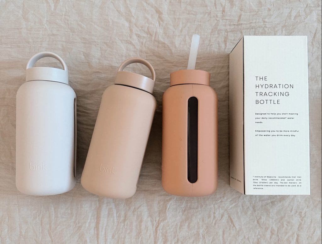 Bink duurzame glazen drinkfles